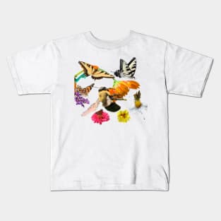 Bee Butterfly Dreams Kids T-Shirt